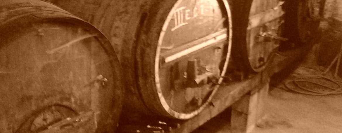 Port Wine barrels from Quinta sao Martinho